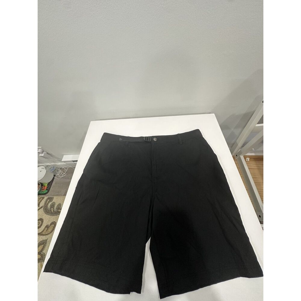 Gerry Men’s Black Stretch Hiking Outdoor Shorts Built-In Belt